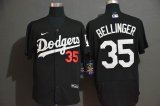 Nike Los Angeles Dodgers 35 Cody Bellinger black Flexbase Authentic Collection Jersey