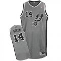 San Antonio Spurs #14 Danny Green Grey Alternate Stitched NBA Jersey