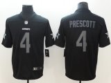 Dallas Cowboys #4 Dak Prescott Nike black Impact Color Rush Limited Jersey