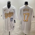 MLB All-Star Nike Los Angeles Dodgers #17 Shohei Ohtani white majestic baseball jerseys-BD 02