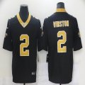 Nike New Orleans Saints #2 Jameis Winston Color Rush Limited Jersey-BD