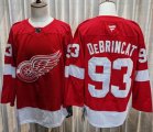 Detroit Red Wings #93 Alex DeBrincat red hockey jersey