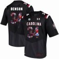 Custom South Carolina #34 Mon Denson black fashion college football jersey