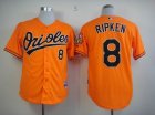 baltimore orioles 8 RIPKEN Orange throwback MLB Jerseys