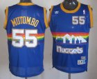 Denver Nuggets #55 Dikembe Mutombo Blue NBA Jersey