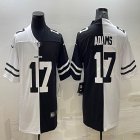 Nike Las Vegas Raiders Davante Adams white black splits Color Rush Limited Jersey