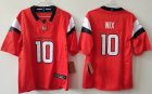 Youth Denver Broncos #10 Bo Nix Nike red Vapor F.U.S.E. Limited Jersey