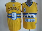 adidas Denver Nuggets IGUODALA 9# Yellow Jersey