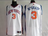 New York Knicks 3# MCGRADY white NBA Jersey