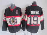 Chicago Blackhawks Jonathan Toews 19# black nhl hockey jersey C patch