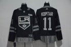 Los Angeles Kings #11 Anze Kopitar gray black 2017 Centennial Classic Premier Player Jerseys