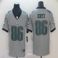 Nike Philadelphia Eagles #86 Zach Ertz gray Color Rush Limited Jersey Reverse version