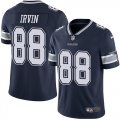 Custom Nike Dallas Cowboys #88 Michael Irvin blue Color Rush Limited Jersey