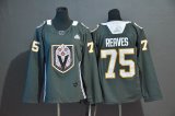 Youth Adidas Vegas Golden Knights #75 Ryan Reaves gray hockey Jersey