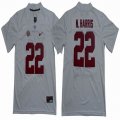 Alabama Crimson Tide #22 N.Harris white College Football Limited Jersey