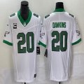 Nike Philadelphia Eagles #20 Brian Dawkins white throwback Color Rush Limited Jersey with C Patch-BD