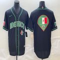 2023 World Cup Mexico blank black new majestic MLB baseball Jerseys-BD 17