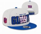 2023 Giants white NFL Snapback Hats-YD