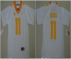 Tennessee Vols Joshua Dobbs 11 College Football Jersey-white