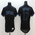 Chicago Cubs #17 Kris Bryant black Flexbase Authentic Collection Jersey