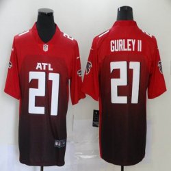 Atlanta Falcons #21 Todd Gurley II New Nike red Limited White NFL Jerseys