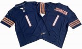 Chicago Bears 1# Jaylon Johnson Nike Navy Vapor F.U.S.E. Limited Jersey-HY