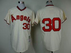 Anaheim Angels Jerseys 30 Embroidered Jersey Cream