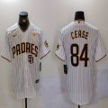 Nike San Diego Padres #84 Dylan Cease white majestic baseball jerseys