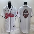 Nike Bulldog blank white NCAA and baseball jerseys Joint name-BD 02