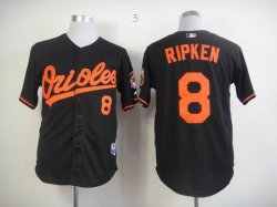 baltimore orioles 8 RIPKEN black MLB Jersey