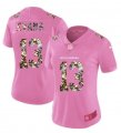 Women Nike Tampa Bay Buccaneers 13 Evans Pink Camouflage font love pink 2017 Vapor Untouchable player jersey