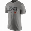 Men's Cincinnati Bengals Nike Heathered Gray Property Of T-Shirt