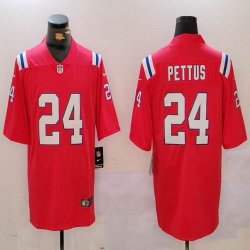 Patriots #24 Pettus Nike red Color Rush Limited Jersey