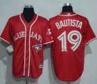 2016 Toronto Blue Jays 19 Jose Bautista red new MLB Jerseys