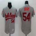 2016 Oakland Athletics Sonny Gray #54 gray Flexbase Authentic Collection Jersey