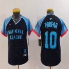 Youth National League #10 Jurickson Profar Nike Navy 2024 MLB All-Star Game Limited Player Jersey