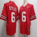 Ohio State Buckeyes #6 Sonny Styles red NCAA football jerseys