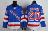 Reebok Rangers 20# KREIDER blue Nhl jerseys