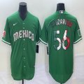 2023 World Cup Mexico #56 Randy Arozarena green majestic baseball jerseys 24