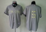 New York Yankees 5 gray camo baseball Jersey