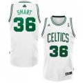 Custom Boston Celtics 36# Marcus Smart white nba basketball jerseys