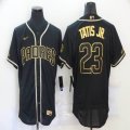 San Diego Padres #23 Fernando Tatis Jr. black Nike Flexbase Authentic Collection Jersey-BD