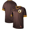 Nike San Diego Padres blank brown throwback baseball jersey