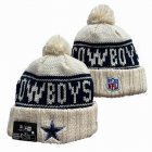 2024 Cowboys beige black NFL Sports Cuffed Knit Hats