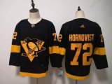 Adidas Pittsburgh Penguins #72 Patric Hornqvist Black NHL Jerseys-FH