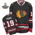 NHL Chicago Blackhawks #19 Jonathan Toews Black Jersey