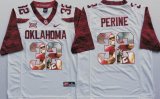 Oklahoma Sooners #32 Samaje Perine white fashion college football jersey