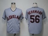 MLB Jerseys Cleveland Indians 56 Herrmann Grey