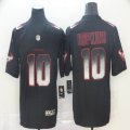 Houston Texans #10 DeAndre Hopkins black Color Rush Limited Jersey Fireworks version