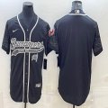 Nike Tampa Bay Buccaneers blank black baseball jerseys Joint name-BD 03